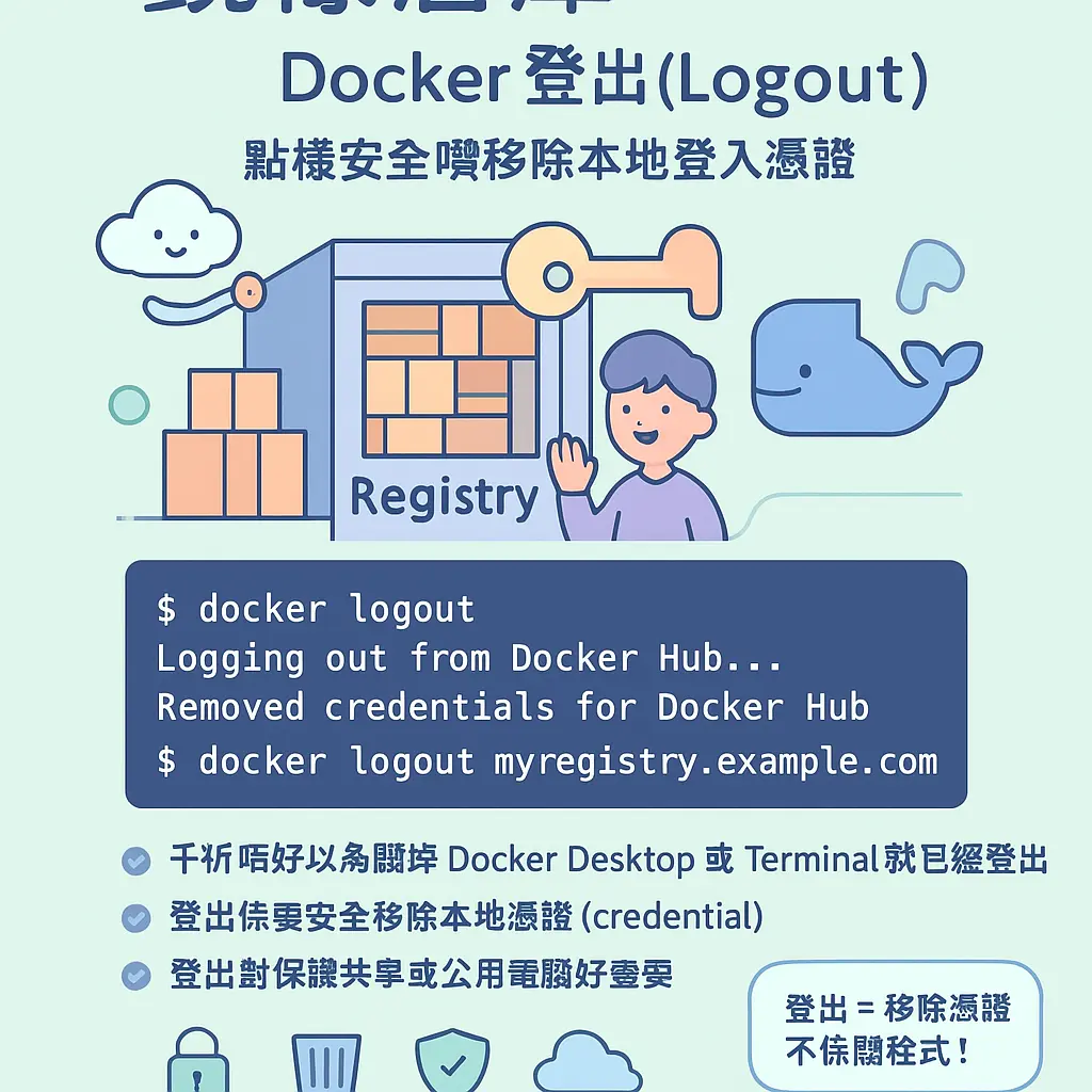 docker login - 鏡像倉庫
