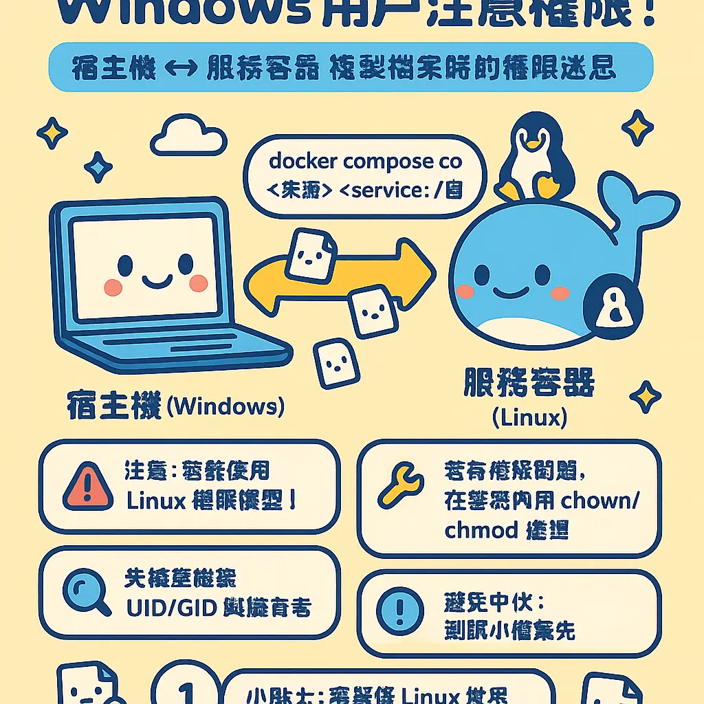 docker compose cp - Windows