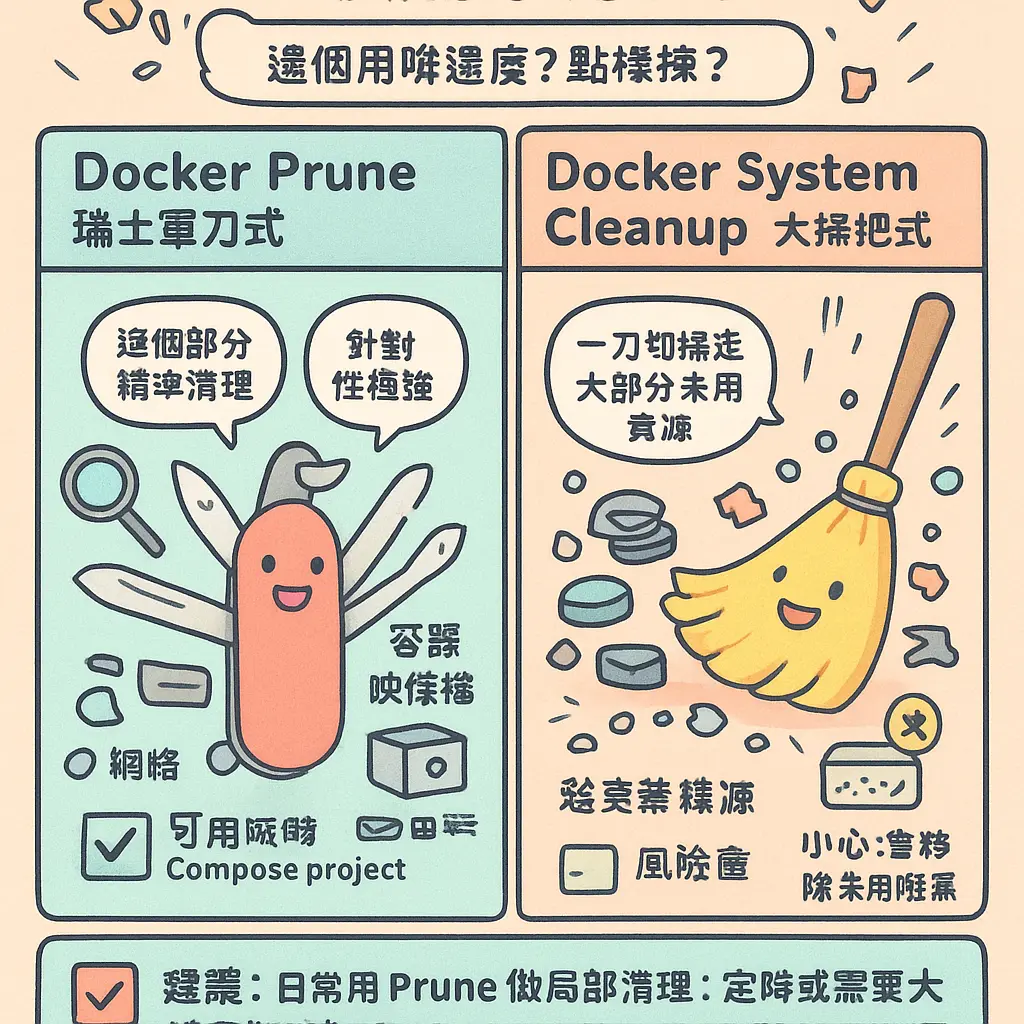 docker prune - Compose