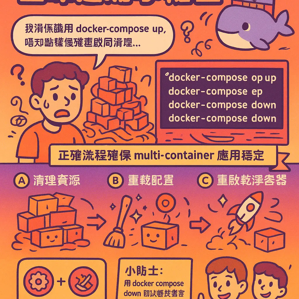 docker-compose down - configs