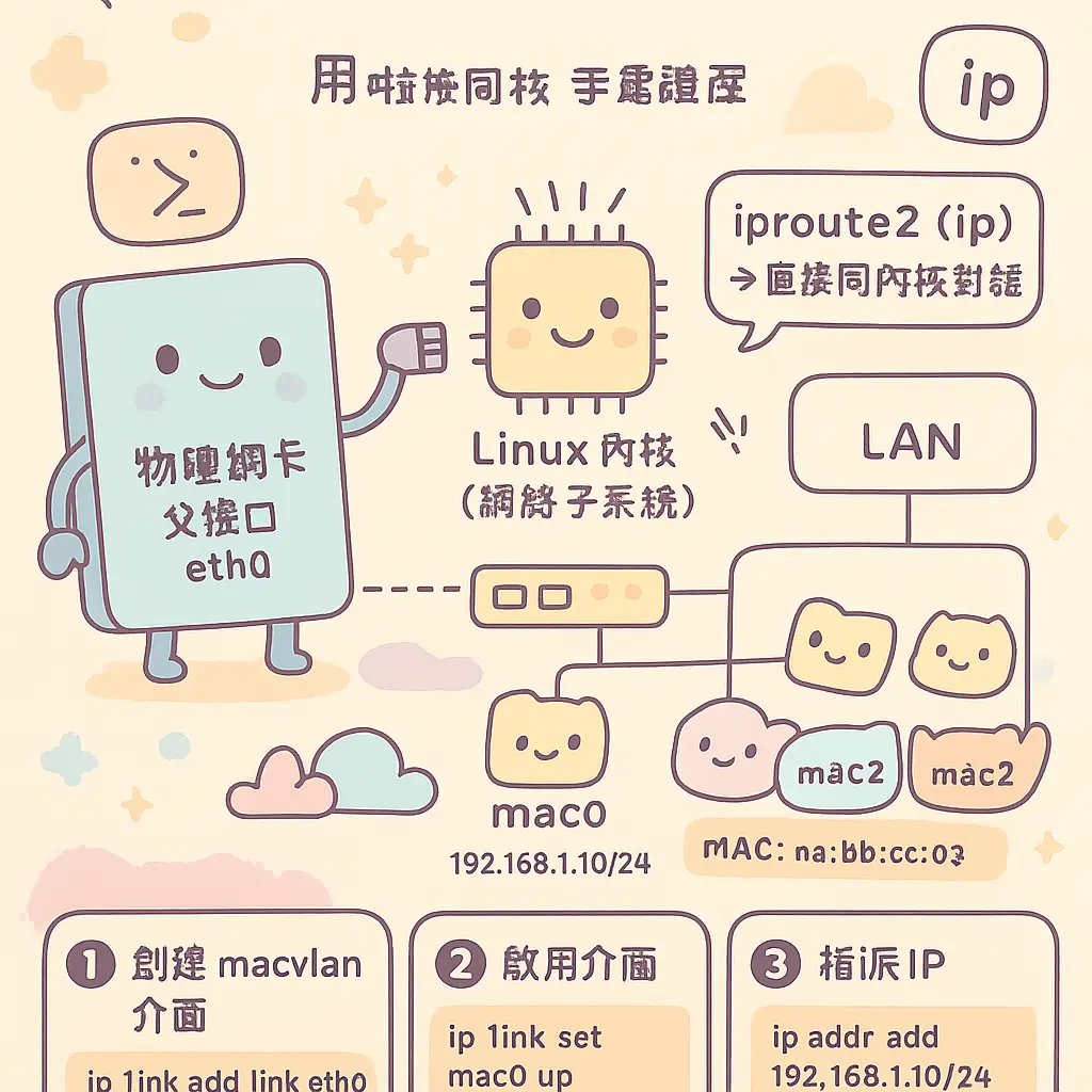 macvlan - 網絡虛擬化