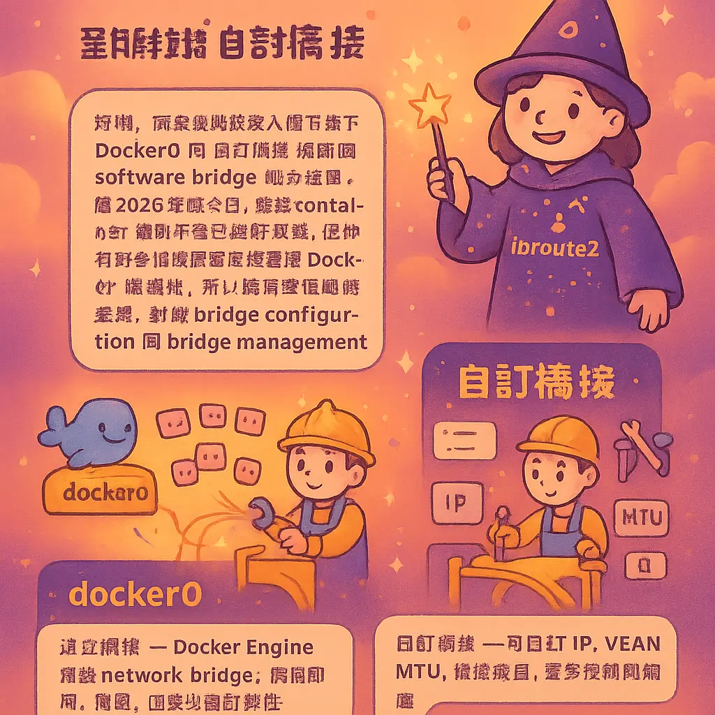 network bridge - iproute