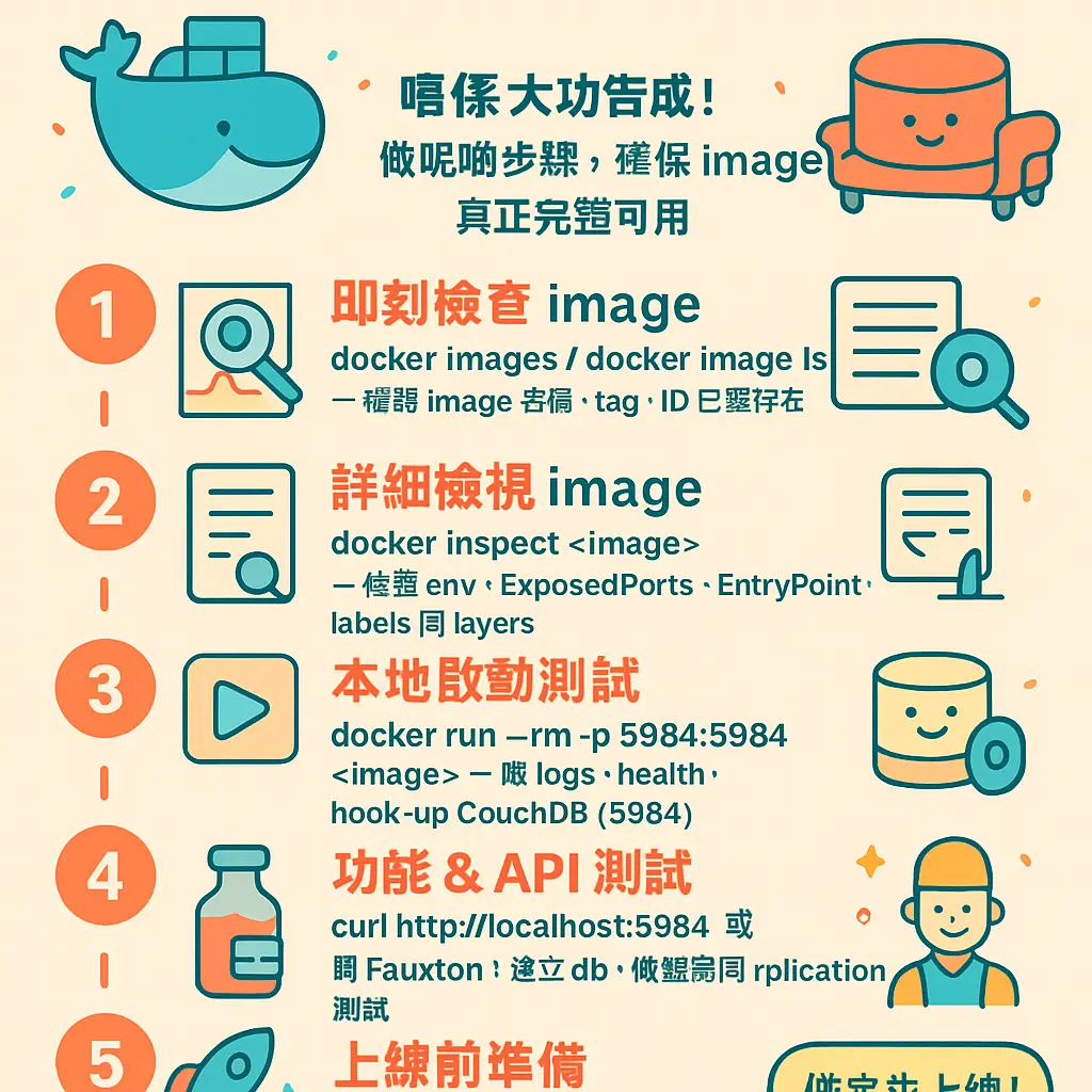 docker image save - couchdb
