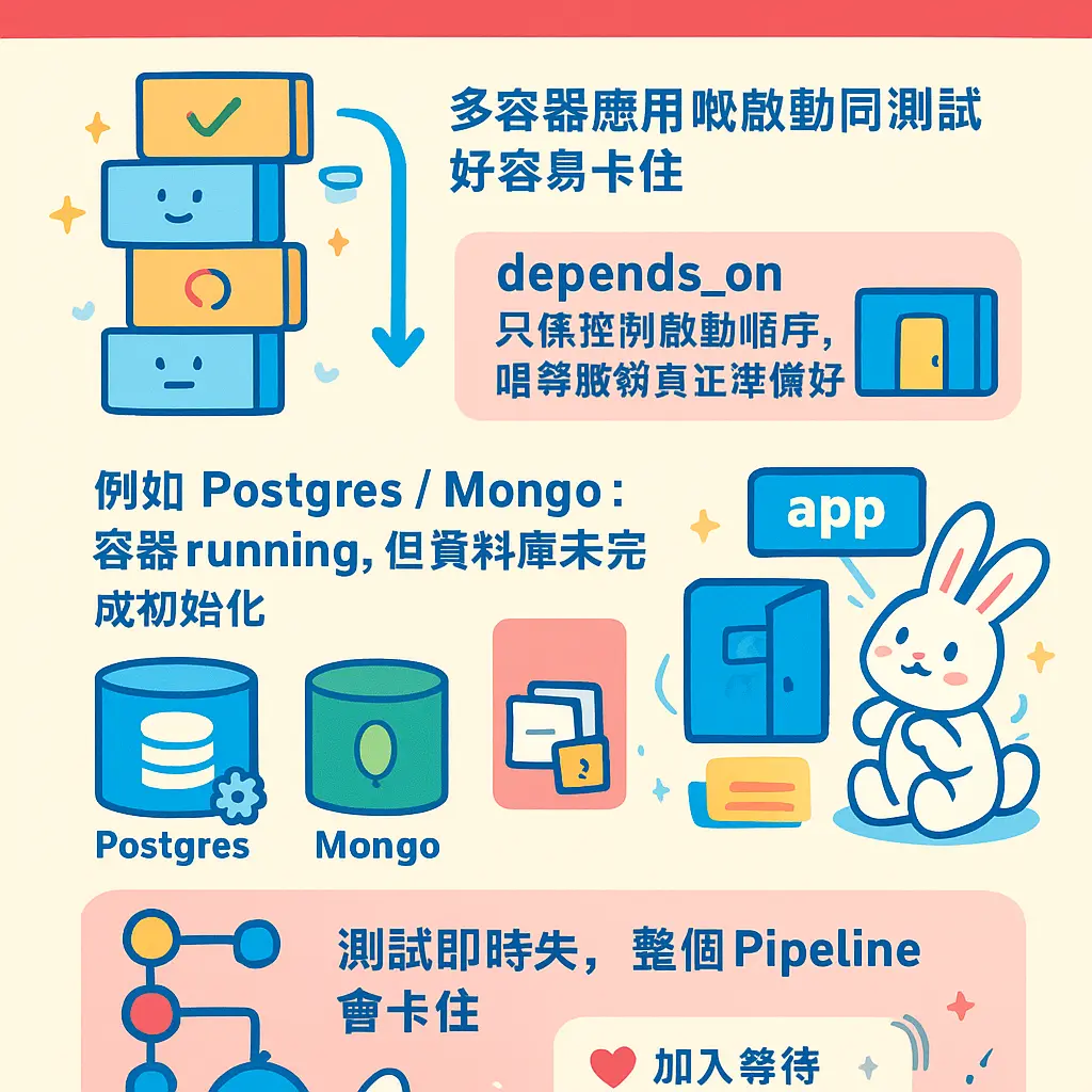 docker compose wait - RabbitMQ