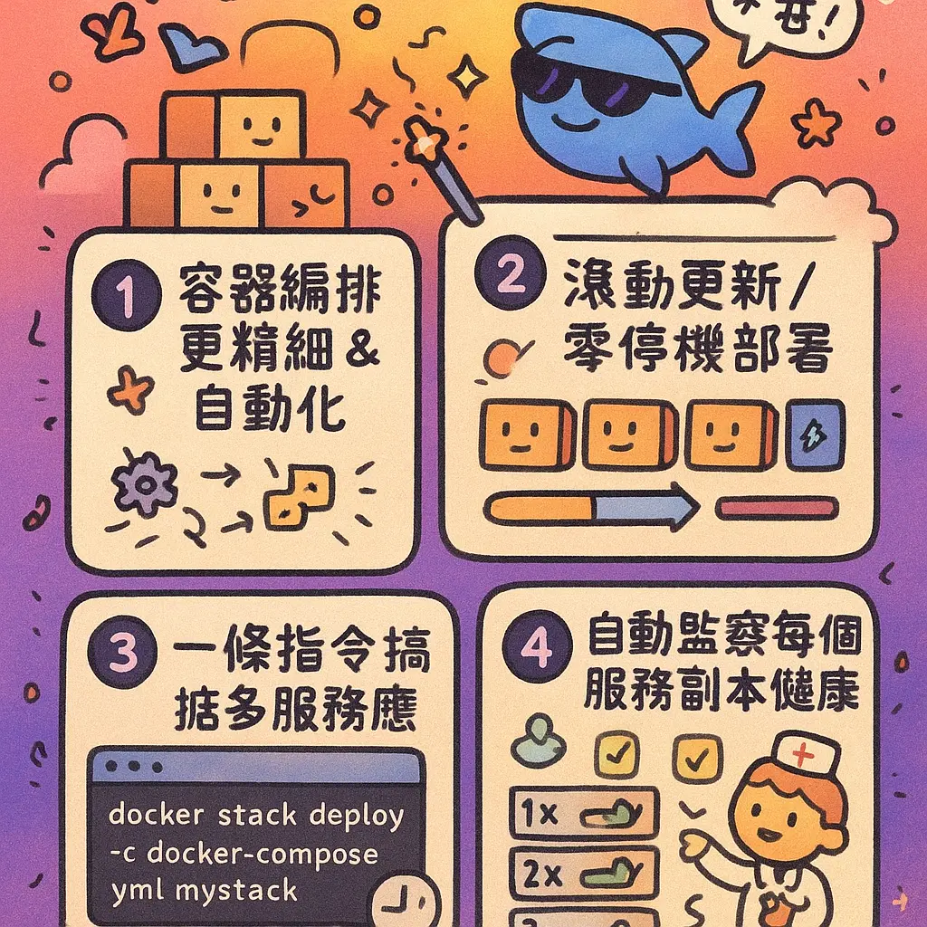 docker stack deploy - 容器
