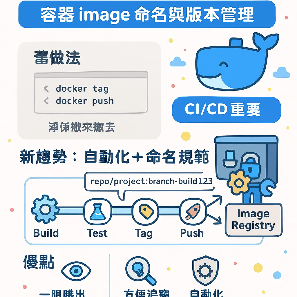 docker image rename - 容器