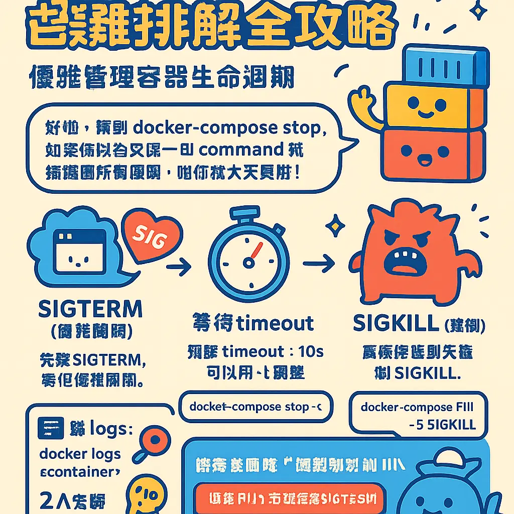 docker compose stop - Makefile