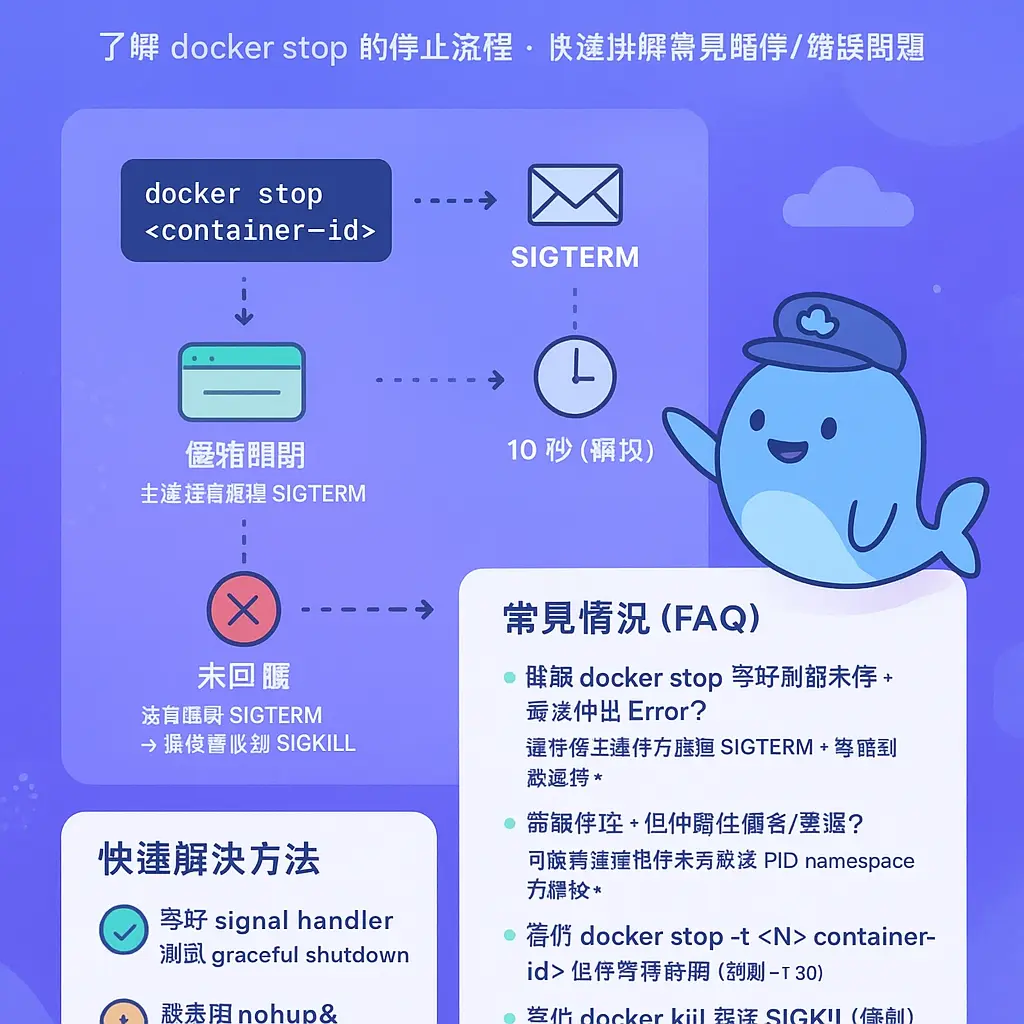 docker stop - SIGTERM
