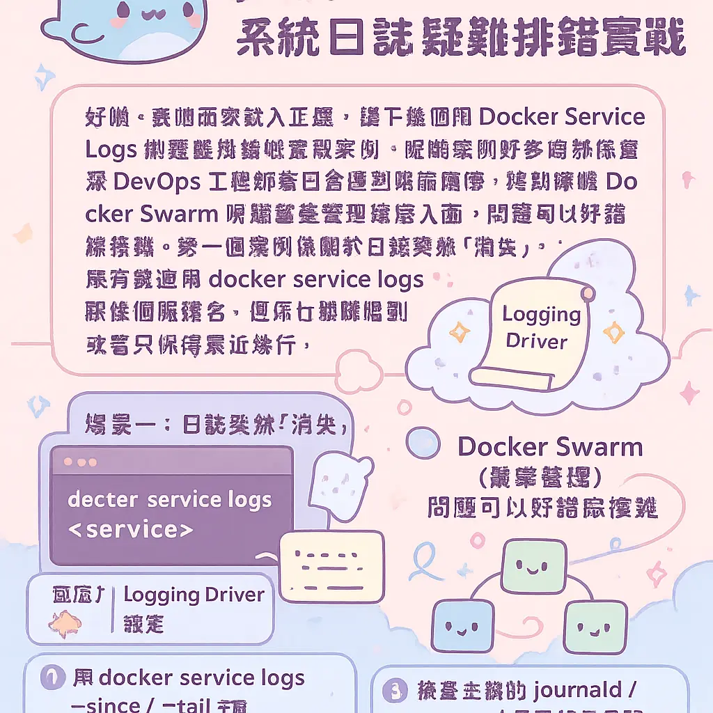 docker service logs - systemd