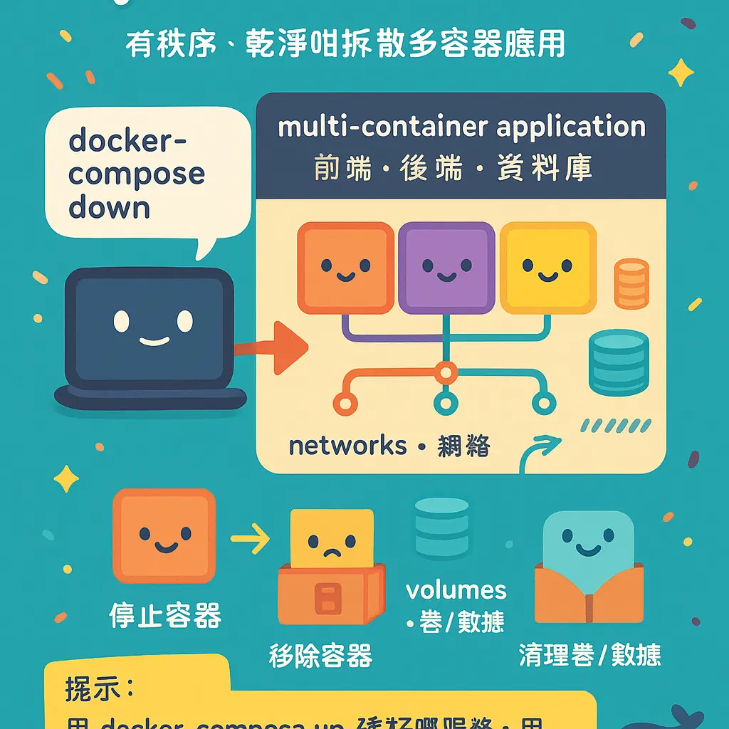 docker-compose down - Docker