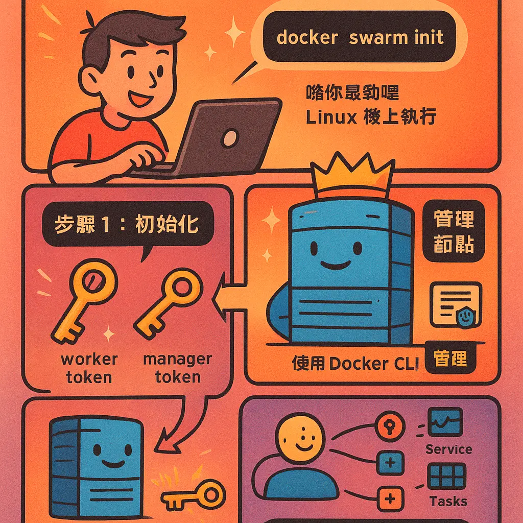 docker swarm init - Docker