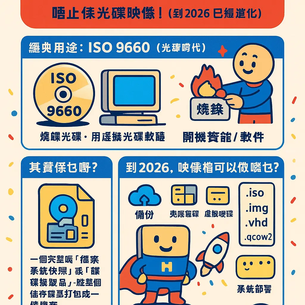 映像檔是什麼 - ISO