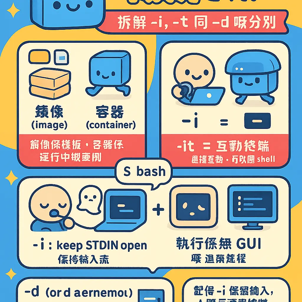 docker run it - 容器