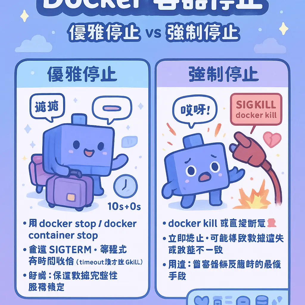 docker stop - docker