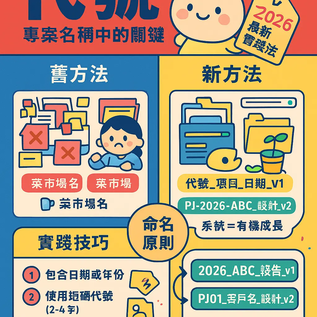 專案名稱 - 代號