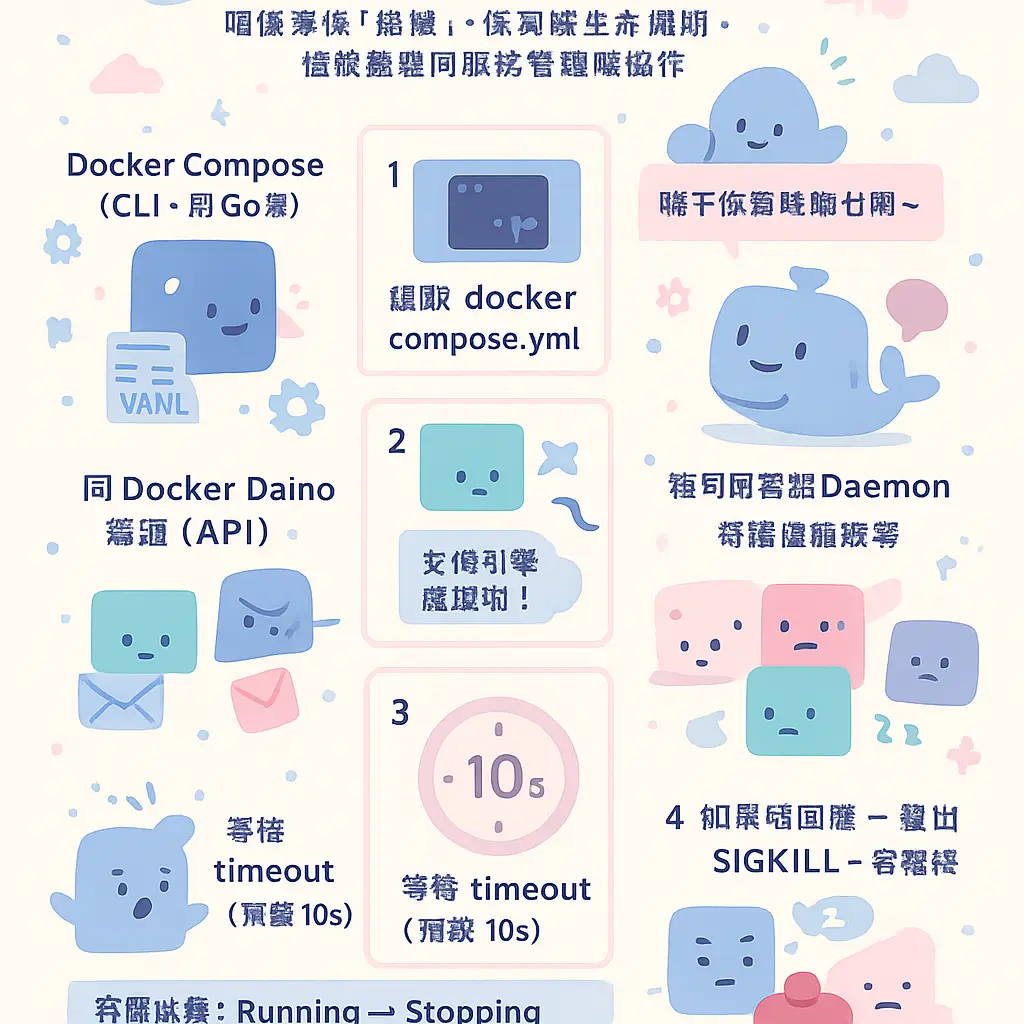 docker compose stop - Docker容器
