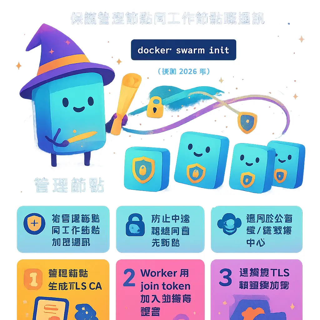 docker swarm init - worker