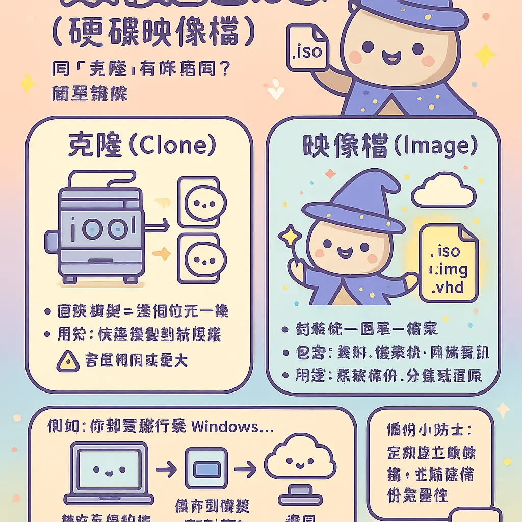 映像檔是什麼 - 硬碟映像檔