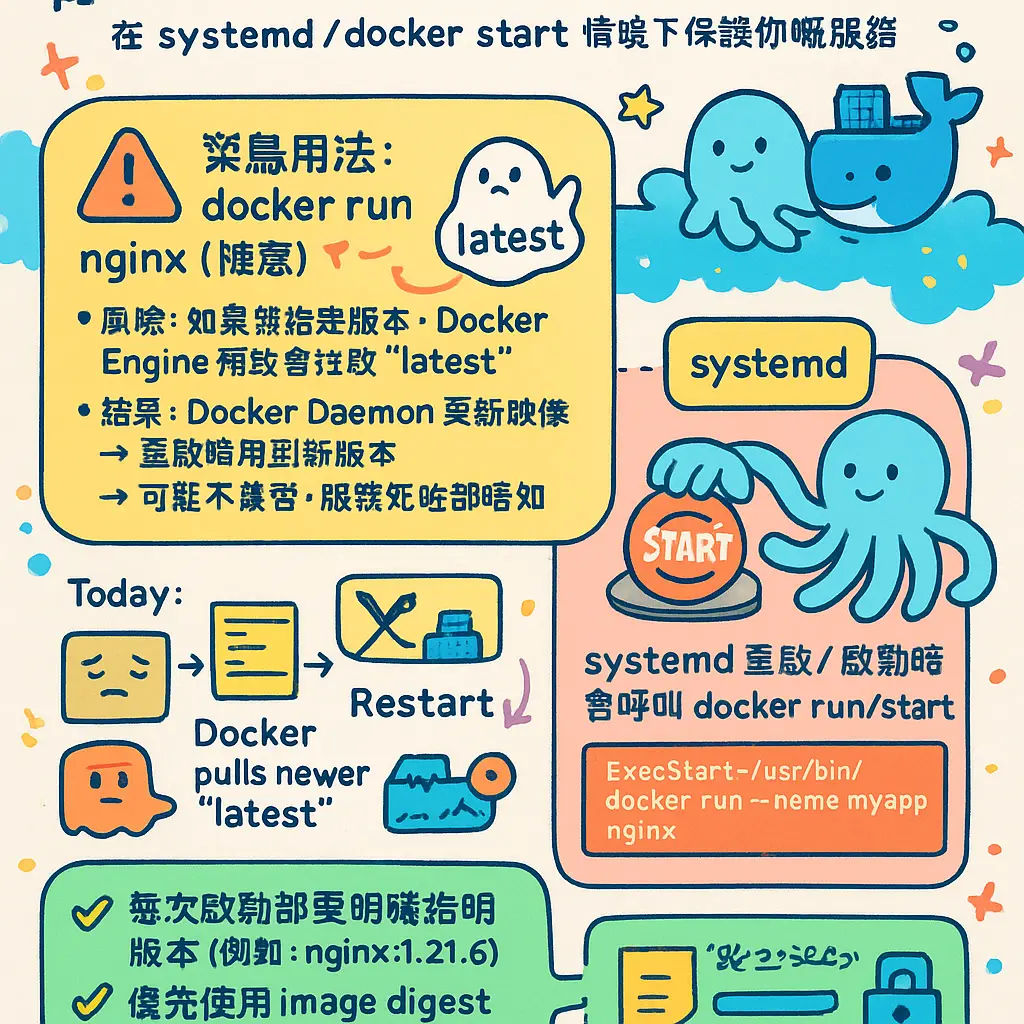 docker start - systemd