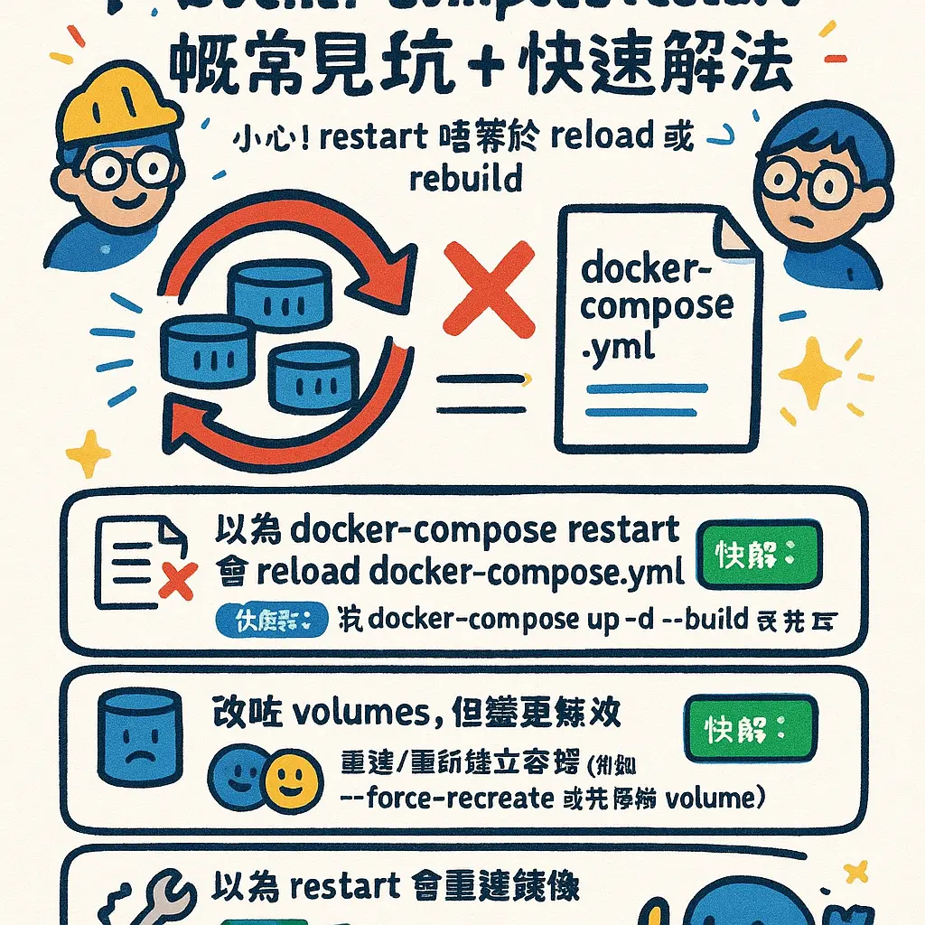docker compose restart - Hardened
