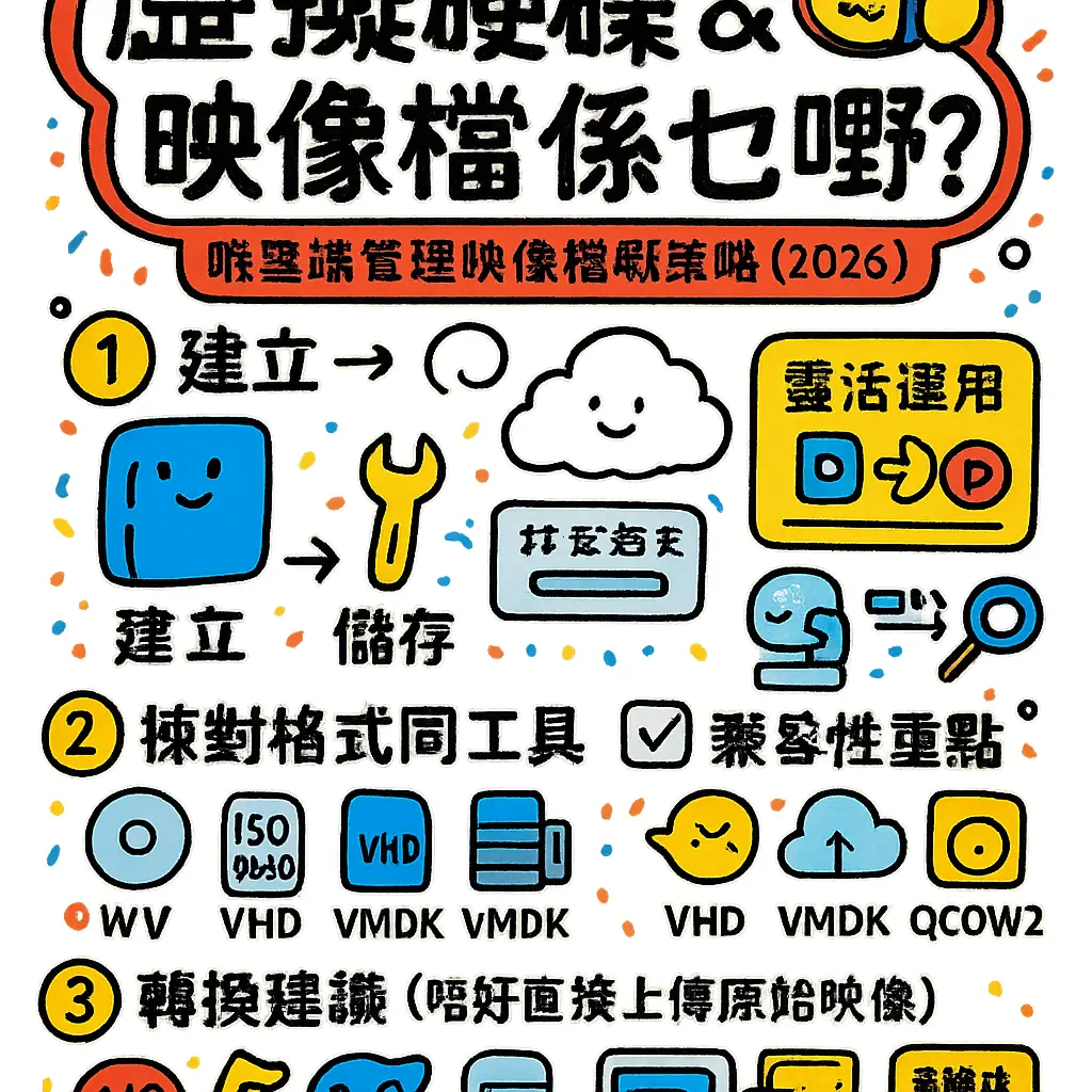 映像檔是什麼 - 虛擬硬碟