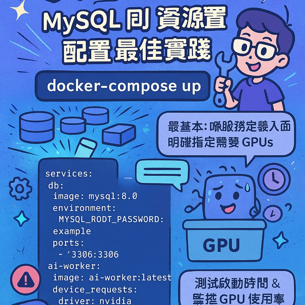 docker compose up - MySQL