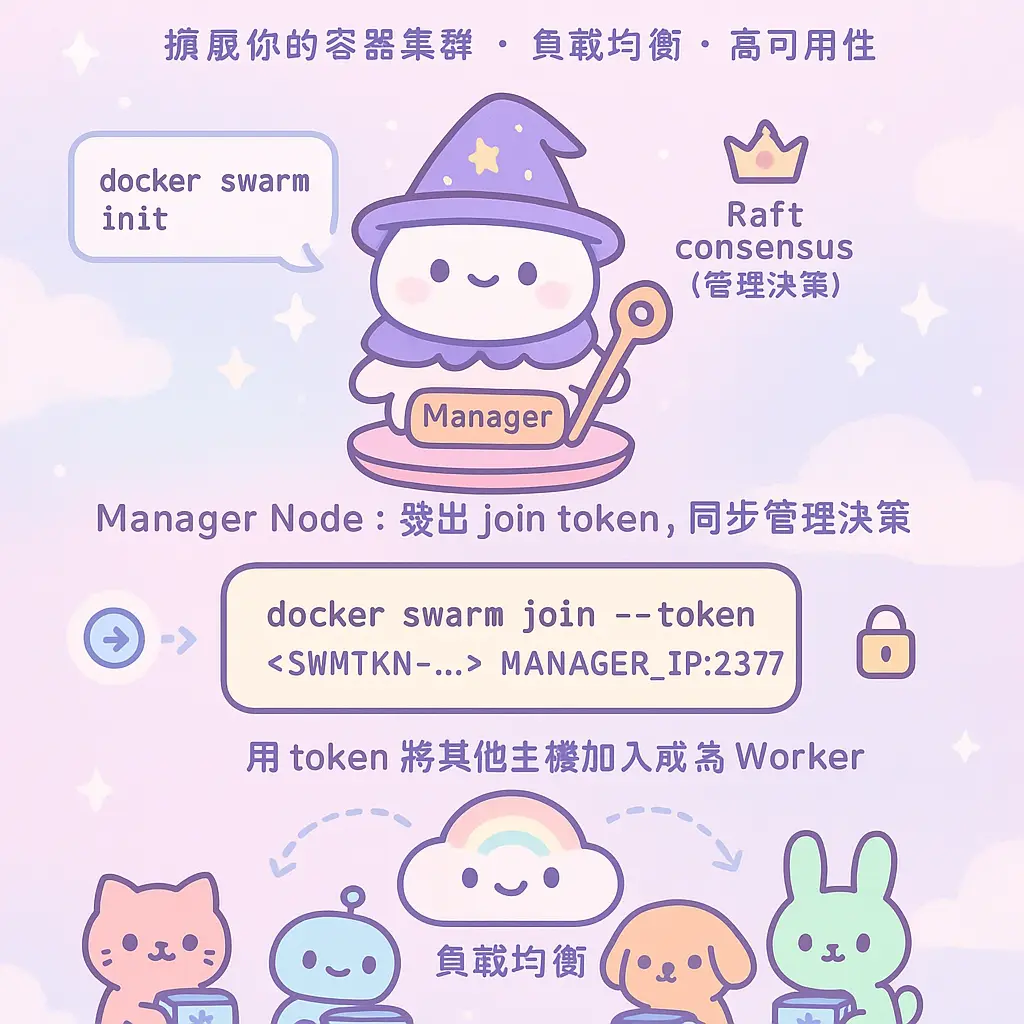 docker swarm init - Swarm