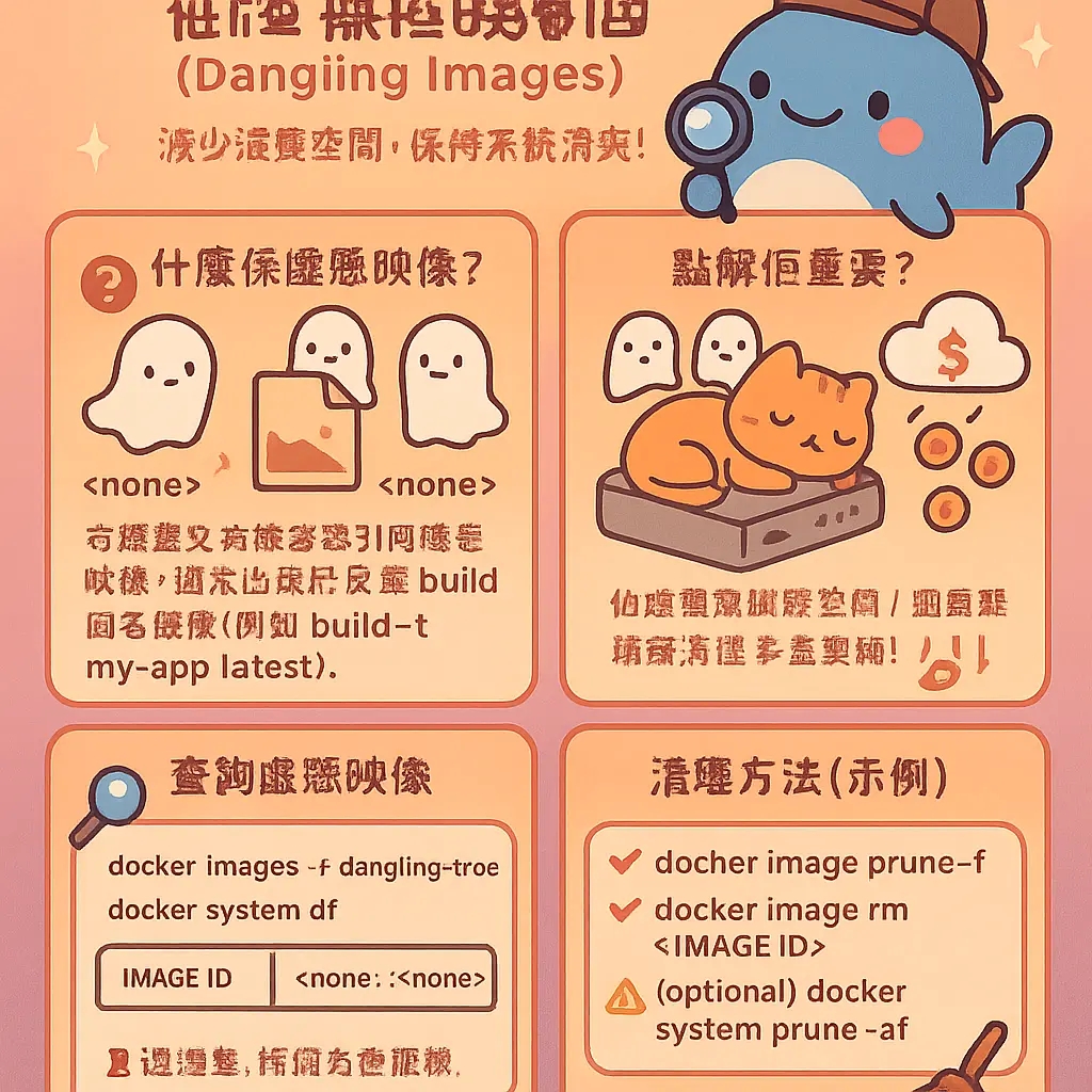 docker system df - 映像檔