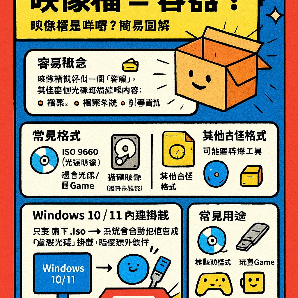 映像檔是什麼 - 容器