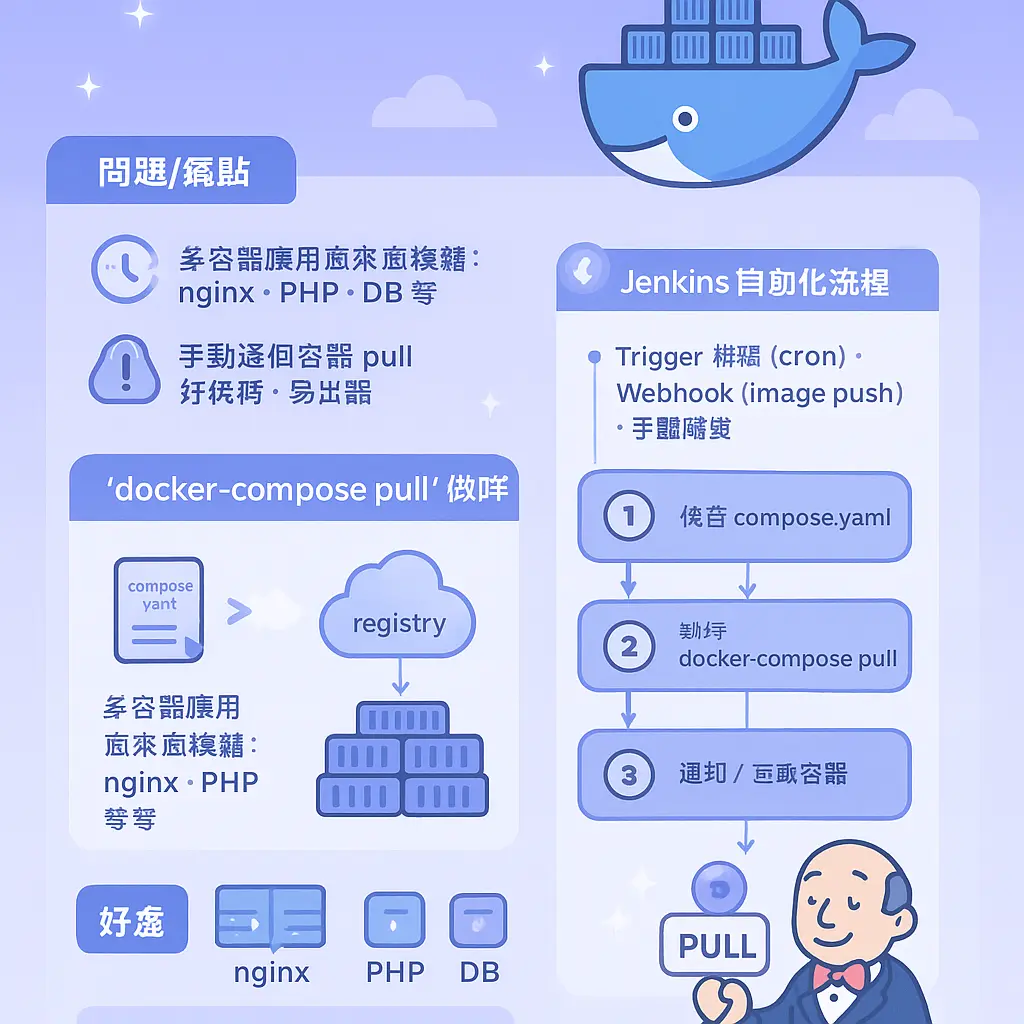 docker-compose pull - Jenkins